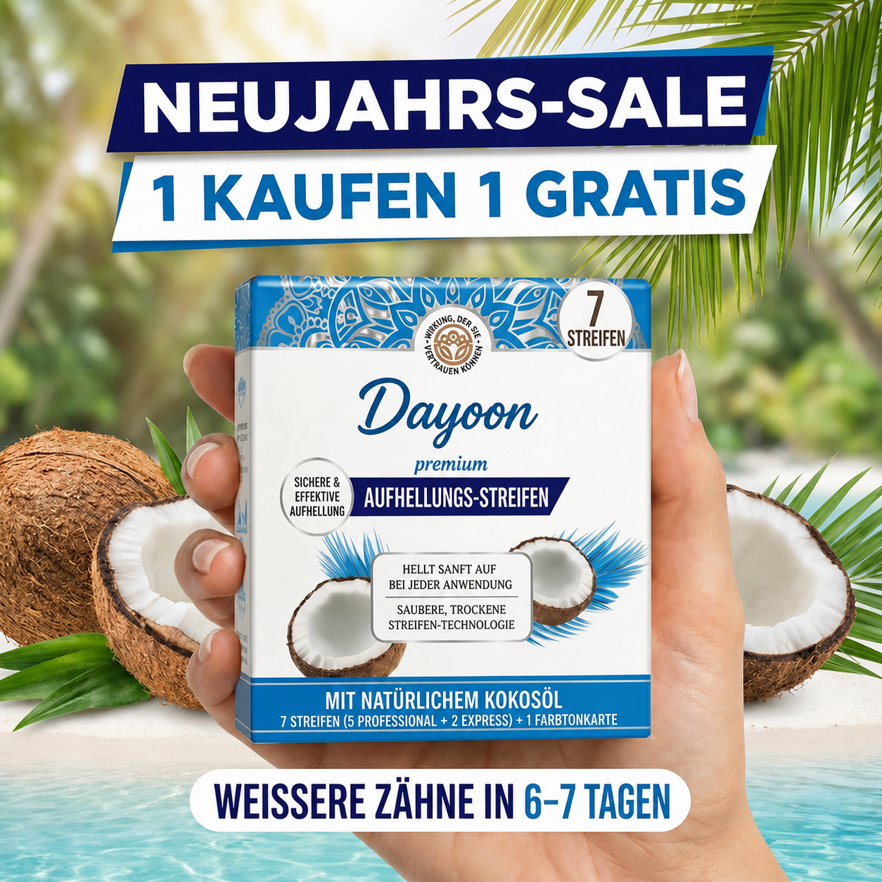 Whitening-Streifen