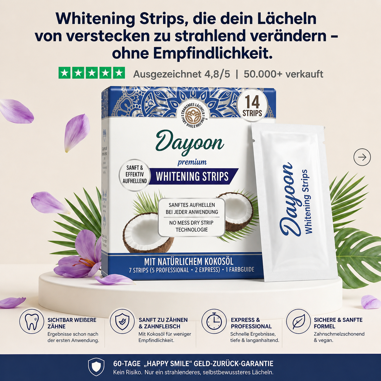 Whitening-Streifen