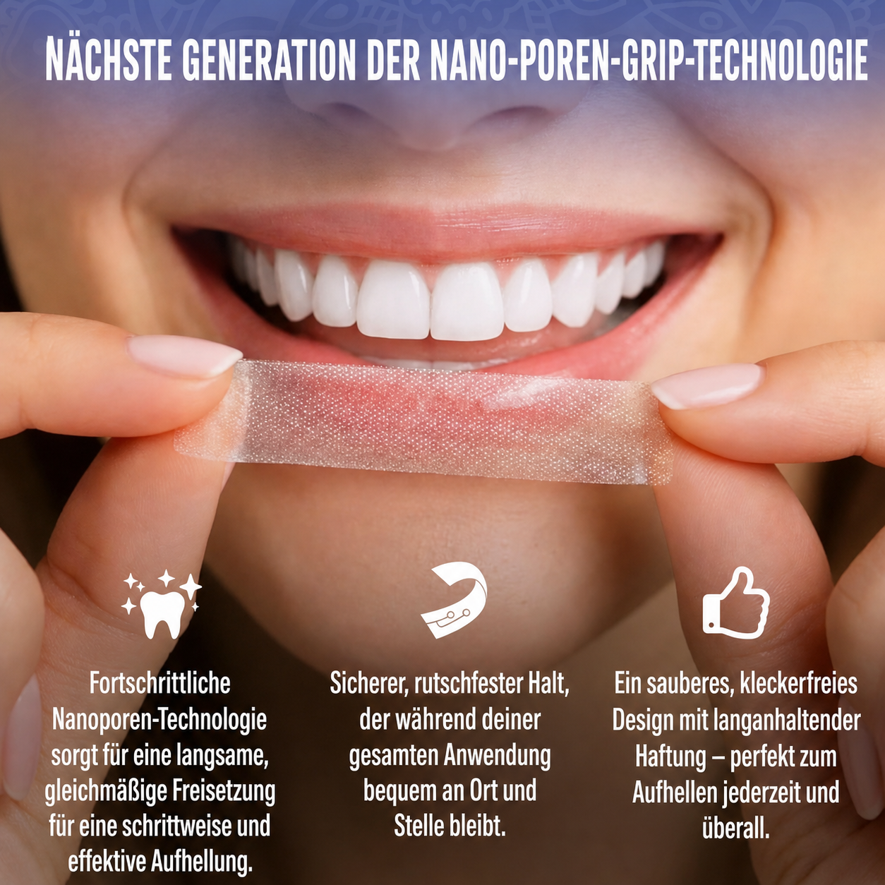 Whitening-Streifen