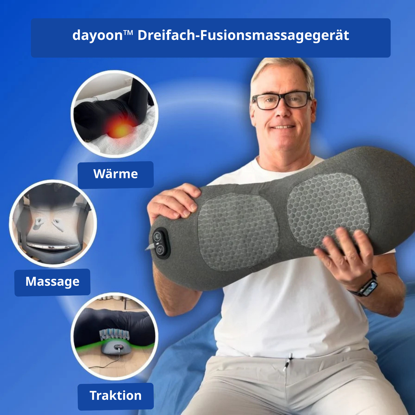 dayoon™ Dreifach-Fusionsmassagegerät